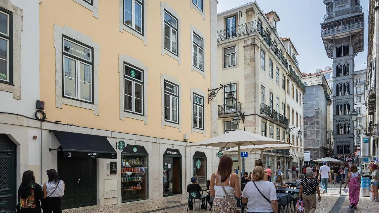 Ando Living - Santa Justa 79 House Apartamento Lisboa 0*,  Portugal